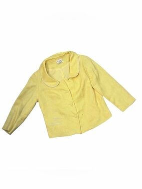 Vintage Jacket Mary Hayes Spring Yellow 1960’s x-small